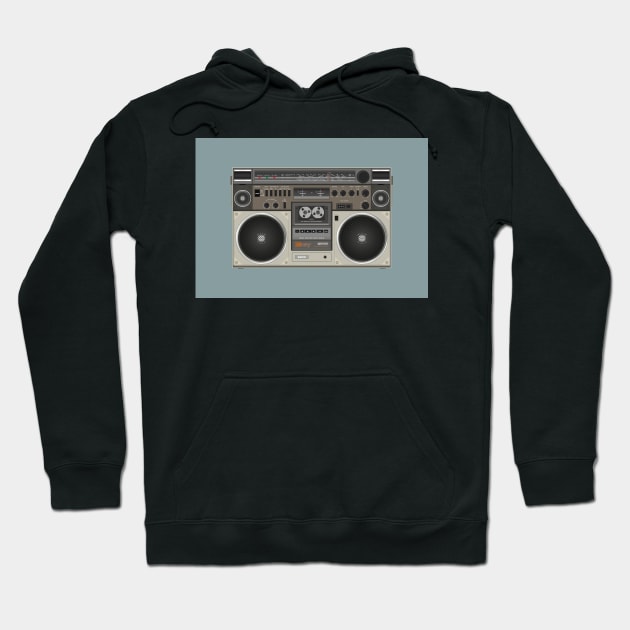 BoomBox Hoodie by Three Hats